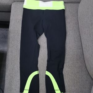 Lululemon cropped pants, size 4, 21" length